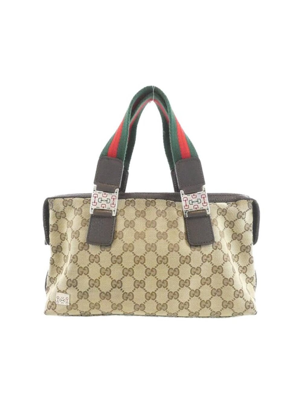 Gucci Vintage Bag Handbag Beige